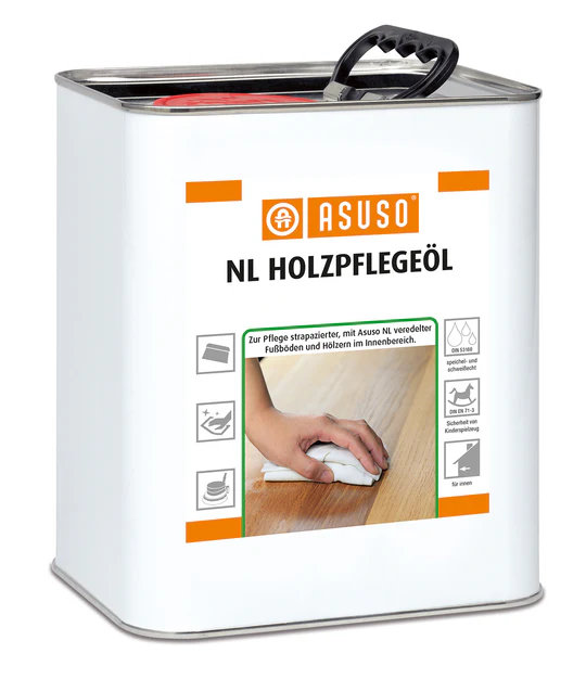 Asuso NL Holzpflegeöl - 2,5 Liter im Kanister
