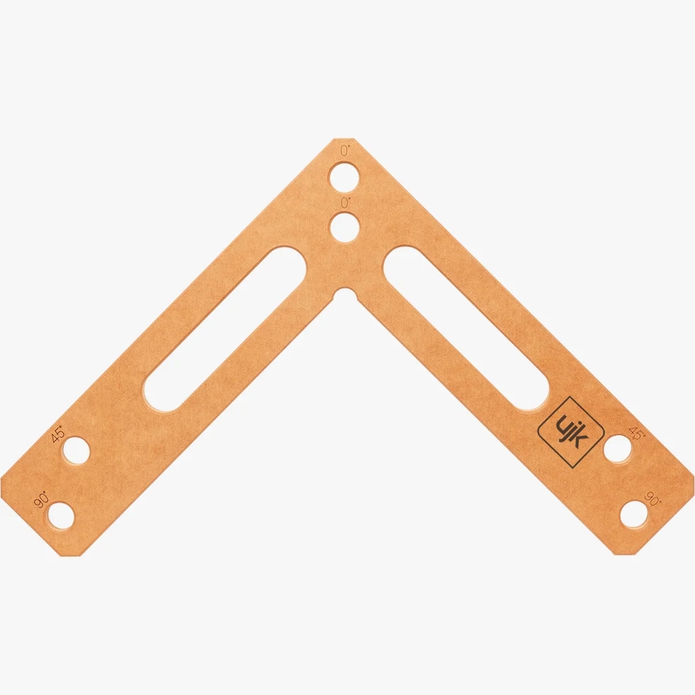 UJK Montagewinkel für ø20mm Lochsystem
