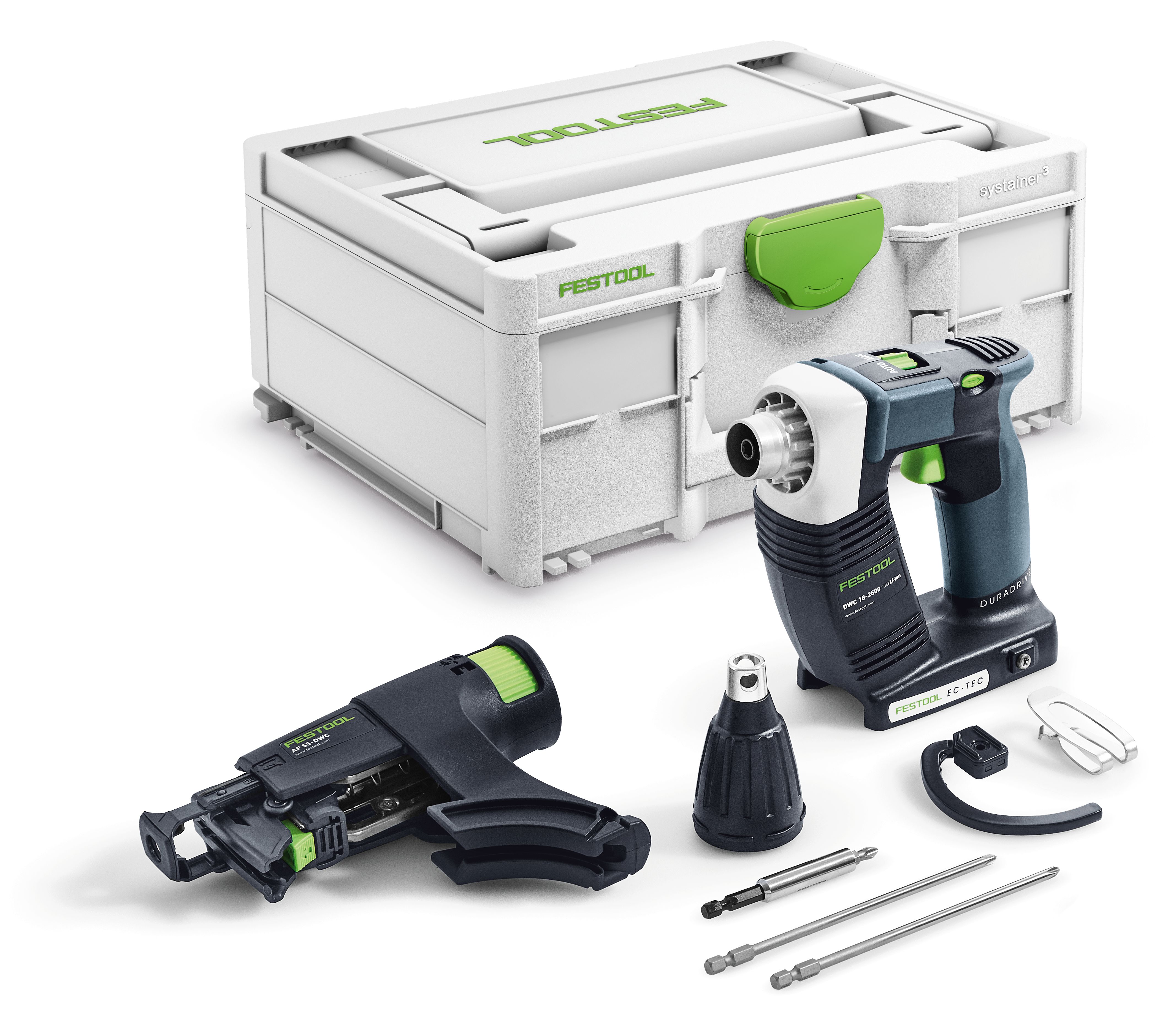 Festool Akku-Bauschrauber DURADRIVE DWC 18-2500 Basic