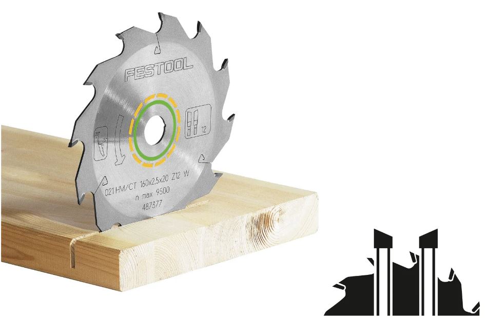 Festool Kreissägeblatt WOOD STANDARD HW 230x2,5x30 W24