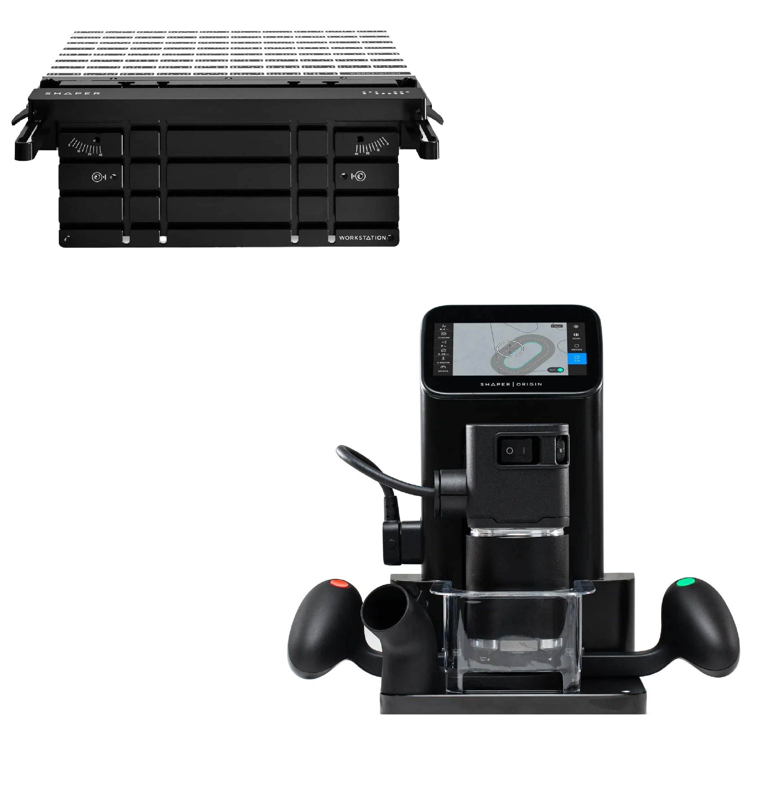 Shaper Origin handgeführte CNC Fräse + Workstation