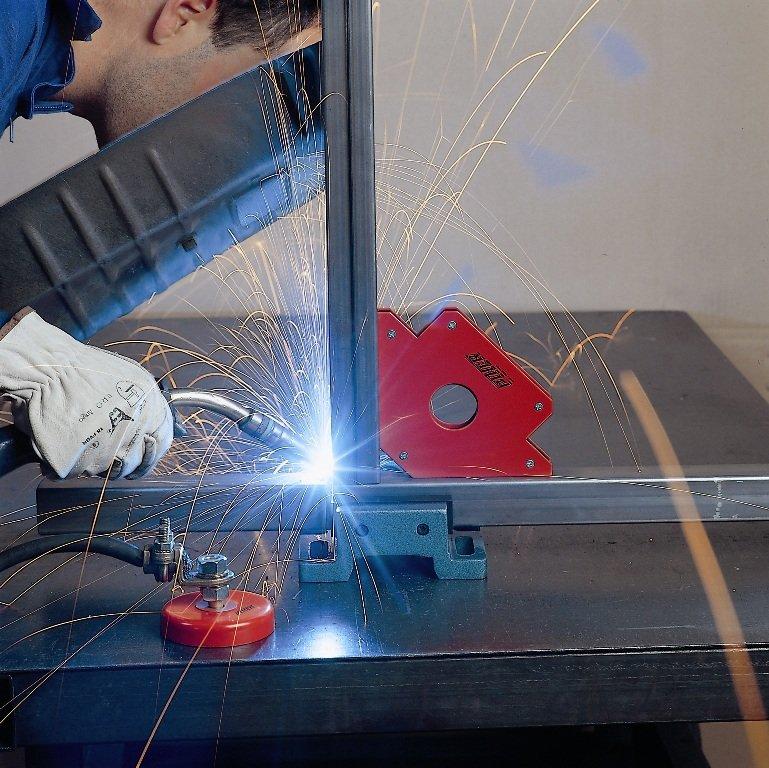 Zubehör PIHER Winkelmagnet zum Schweißen
