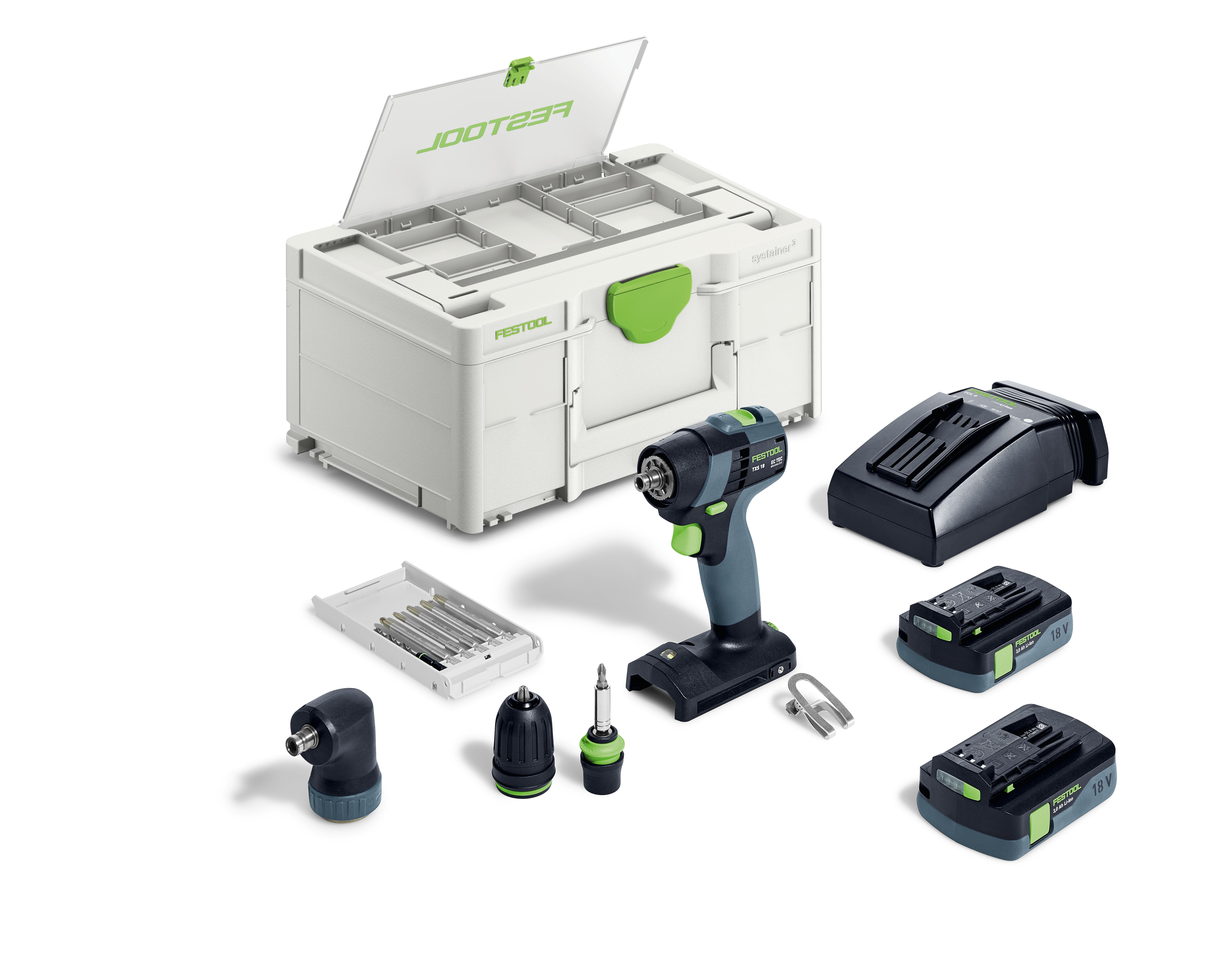 Festool GmbH Festool Akku-Bohrschrauber TXS 18 C 3,0-Set 576896