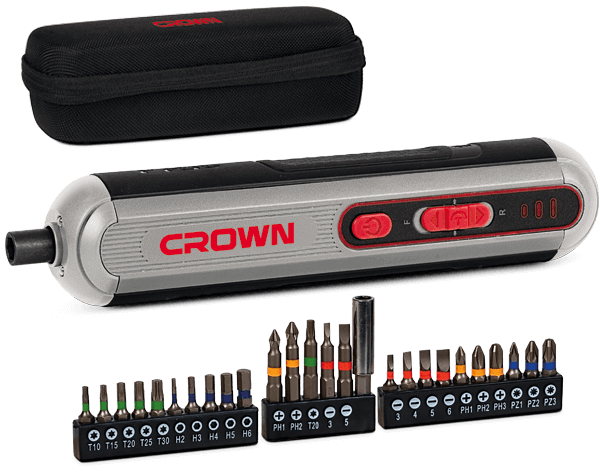 CROWN Akkuschrauber kompakt