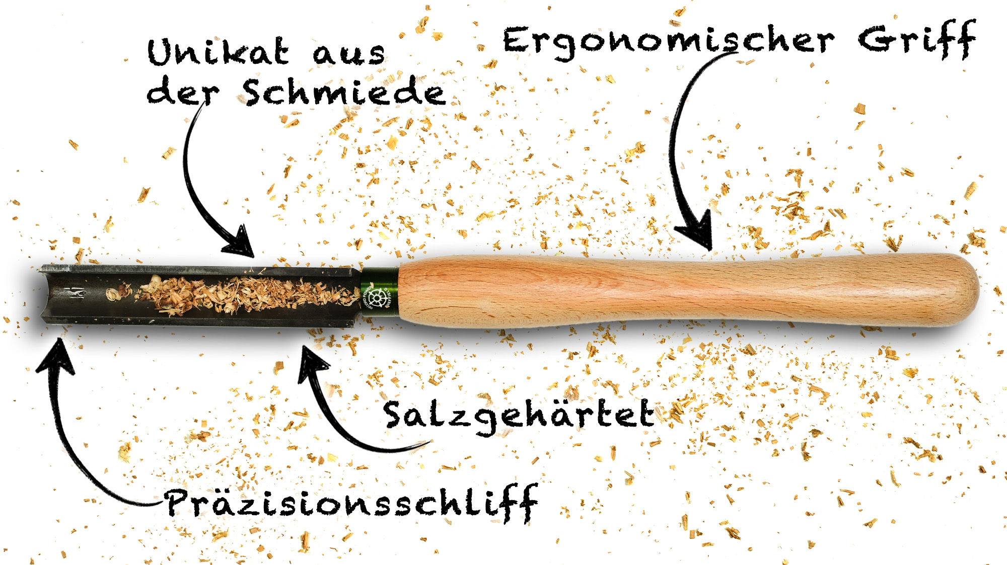 Scchruppröhre zum drechseln