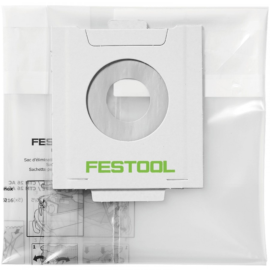Zubehör Festool Entsorgungssack ENS-CT 36 AC/5 Zubehör Festool Entsorgungssack ENS-CT 36 AC/5
