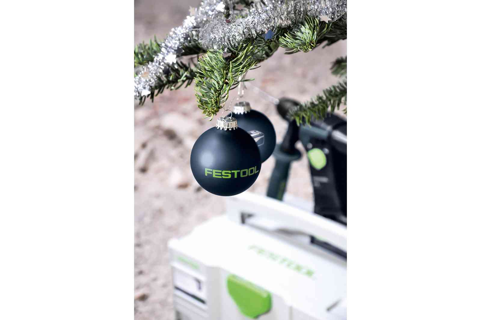 Festool-Fanartikel Weihnachtskugeln
