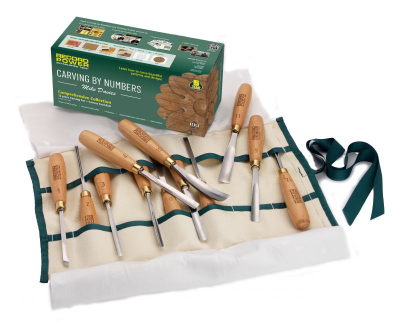Carving by numbers - Schnitzwerkzeug Sortiment incl. Kurs
