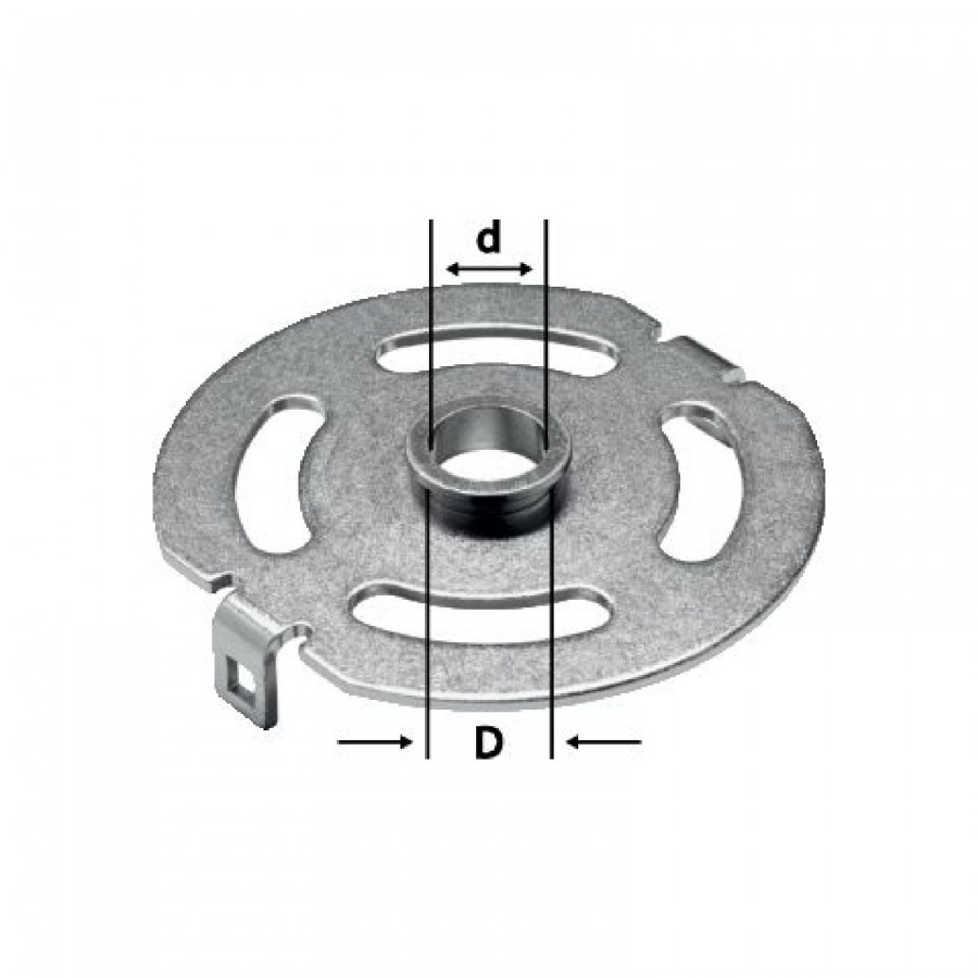 Zubehör Festool Kopierring KR-D 17,0/OF 1400/VS 600-SZ 14