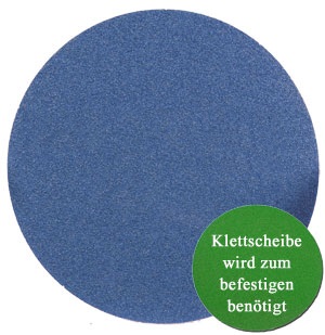 Schleifscheibe 180 mm Klett - Zirkonkorund - 5er Pack