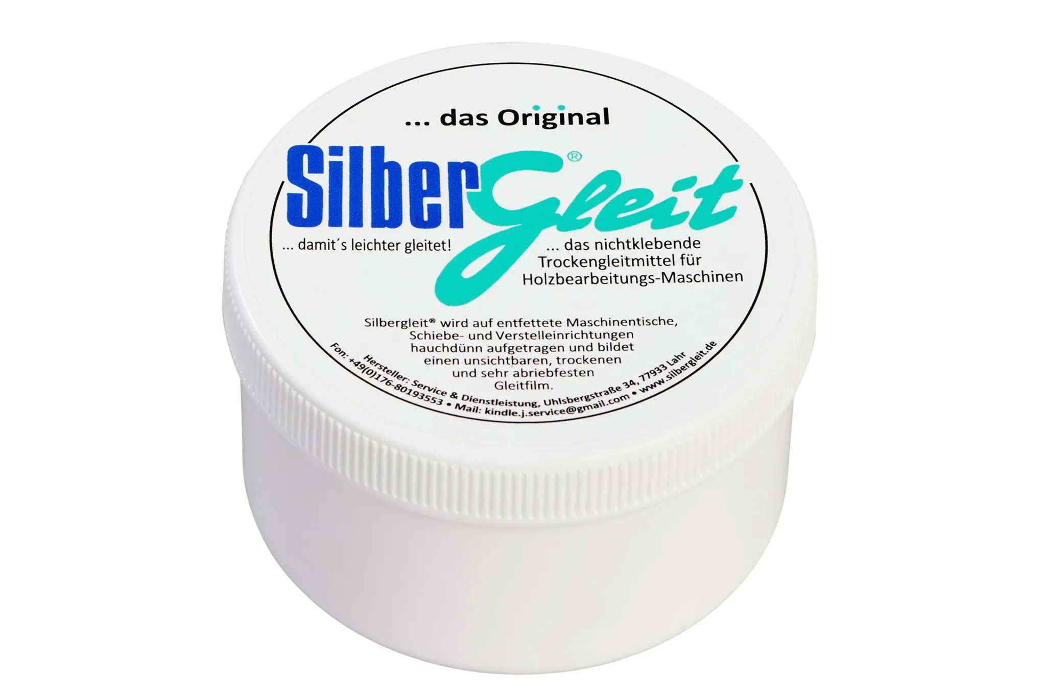 Silbergleit - Pflege und Trockengleitmittel 250ml Dose