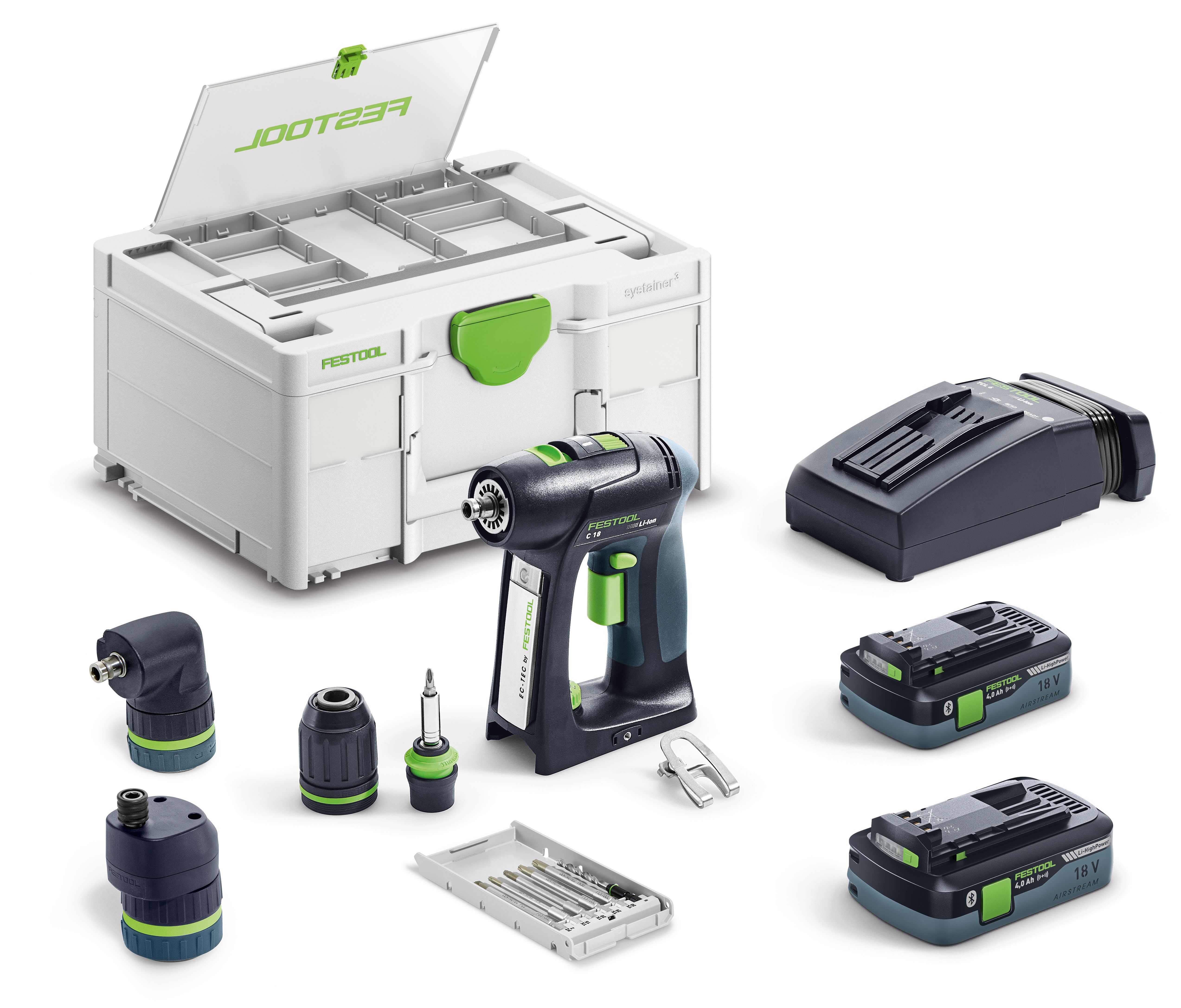 Festool GmbH Festool Akku-Bohrschrauber C 18 HPC 4,0 I-Set 577617