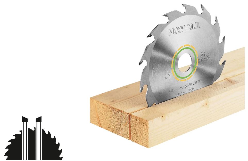 Festool Kreissägeblatt WOOD RIP CUT HW 160x2,2x20 PW12