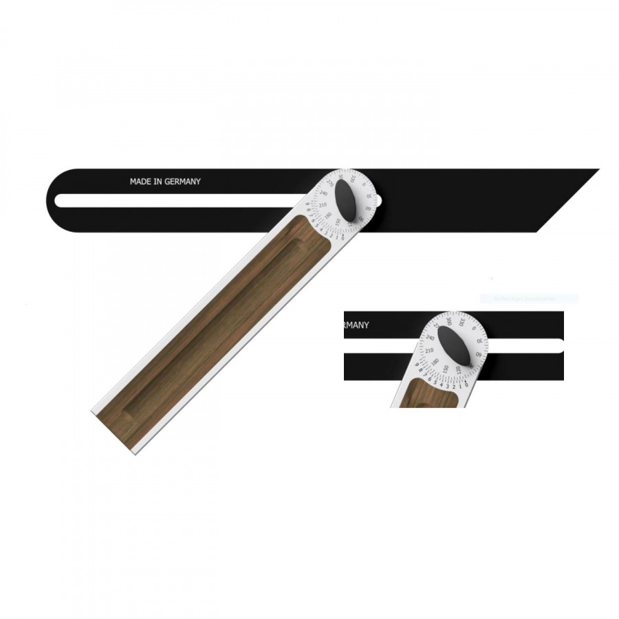 Präzisionsschmiege mit Winkelskala - Ulmia Alu Line