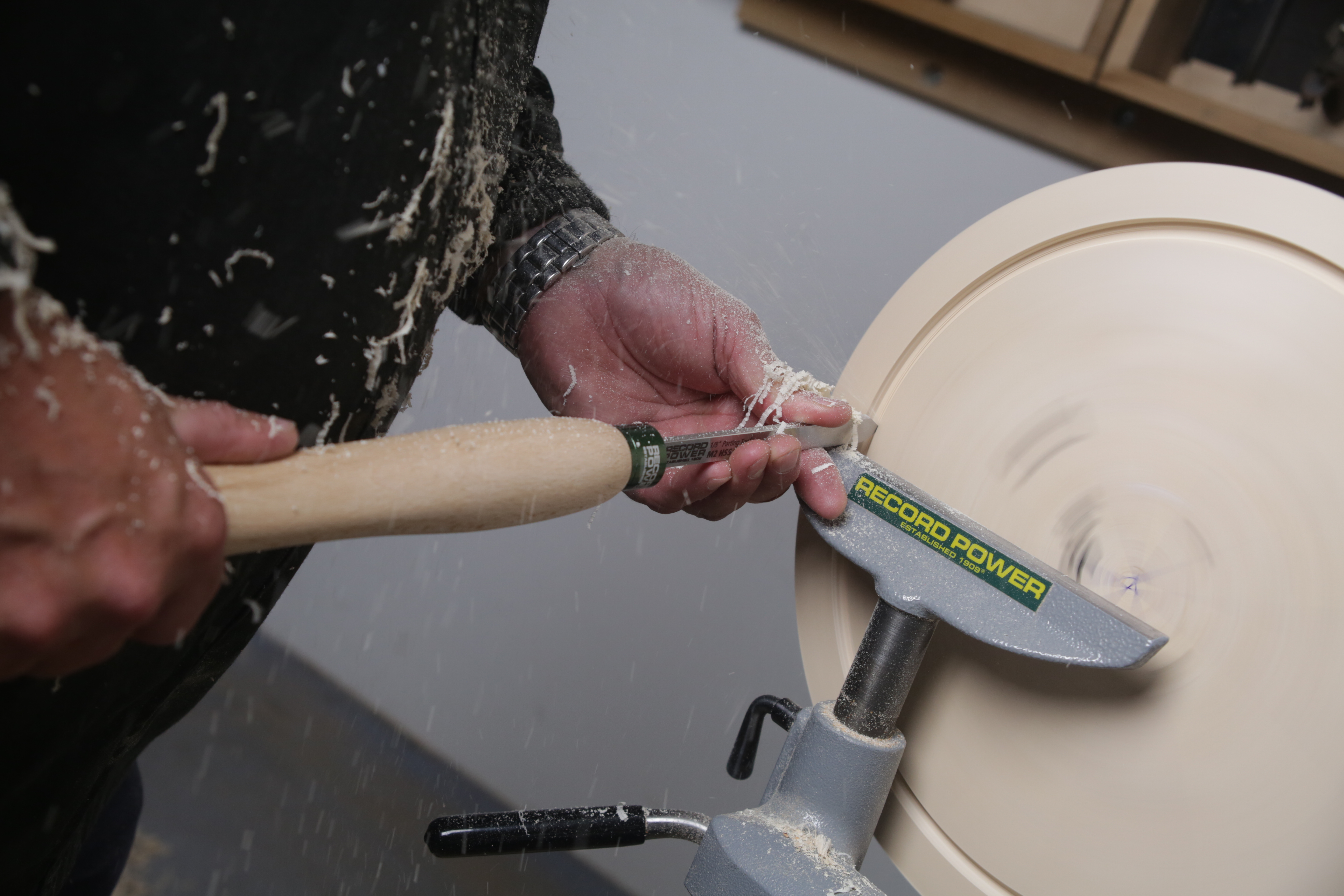 Drechselstahl Drechselmesser Pro Comfort Set (6-teilig) für Längsholz und Schalen