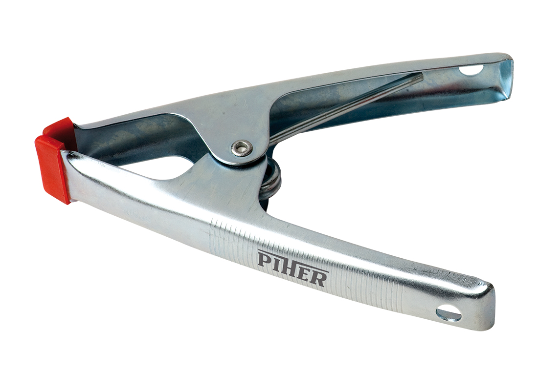 PIHER Klemmzange aus Metall Spannweite 2,5-5 cm