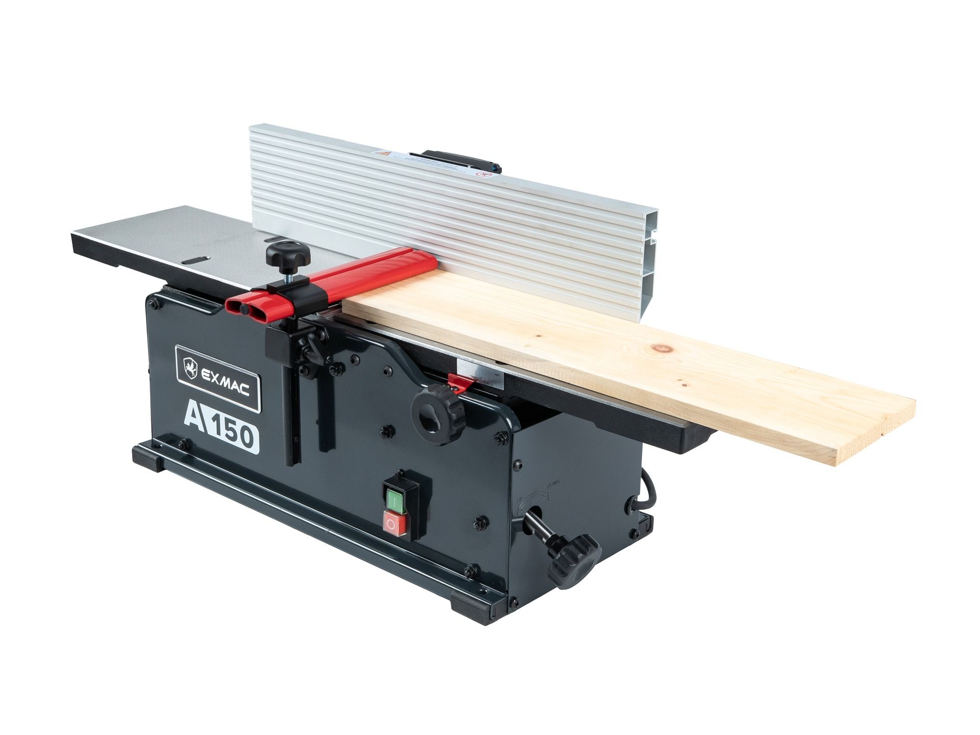 EXMAC Abrichthobelmaschine 1200 W 152 mm mit HM Wendeplatten