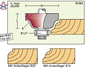 Profilfräser mit Anlauflager (2)