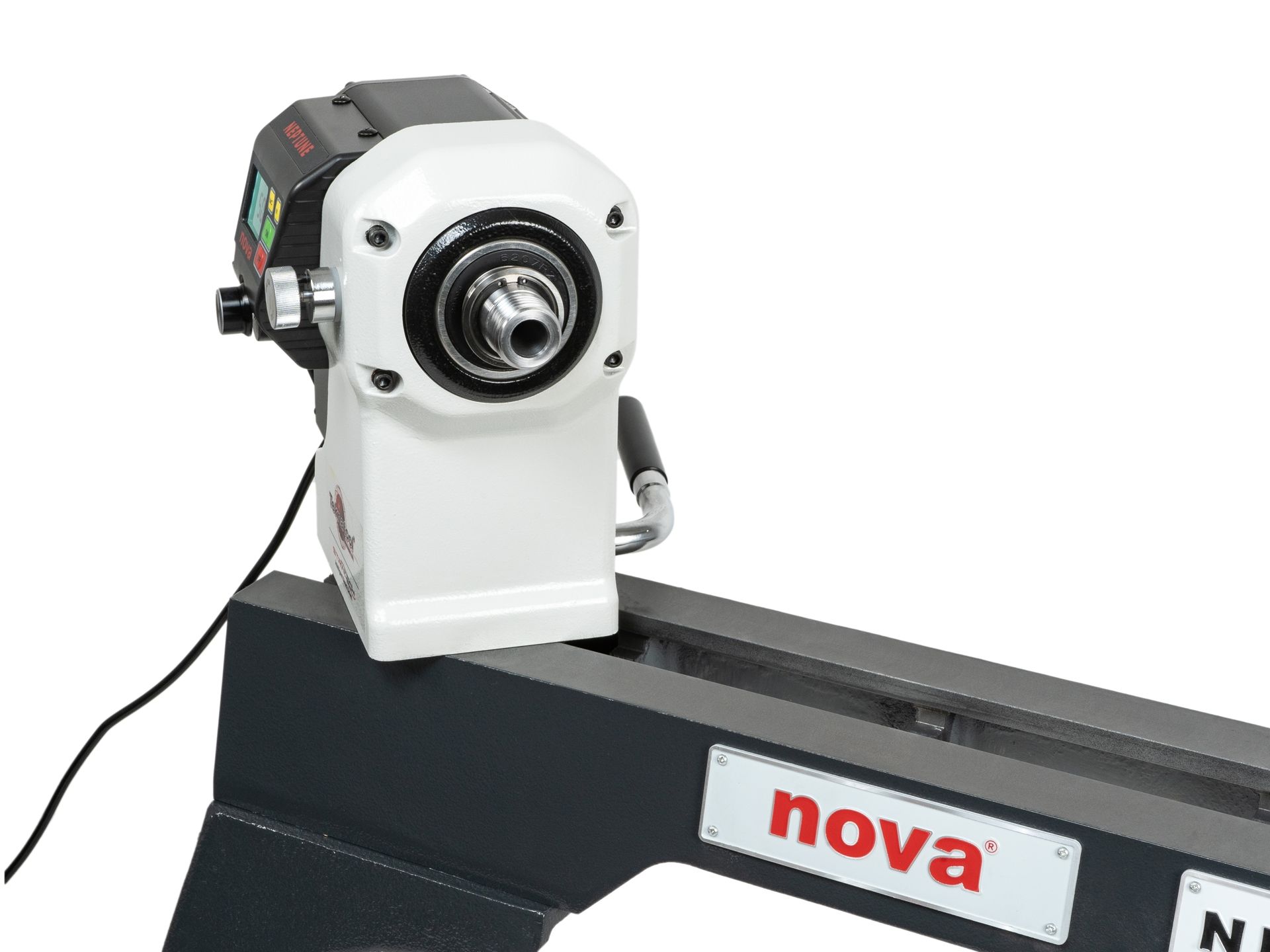 TEKNATOOL NOVA NEPTUNE MAX 190 DVR Tischdrechselbank mit schwenkbarem Kopf