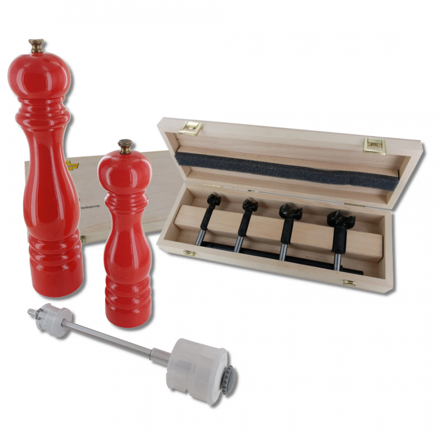 FAMAG Mühlen-Bohrer-Set 5-tlg. in Holzbox FAMAG Mühlen-Bohrer-Set 5-tlg. in Holzbox