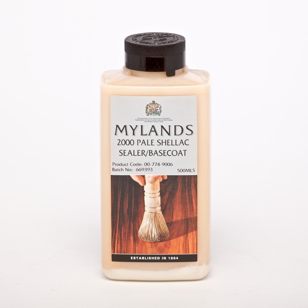 Mylands schnell trocknende Schellackversiegelung Basecoat 500ml