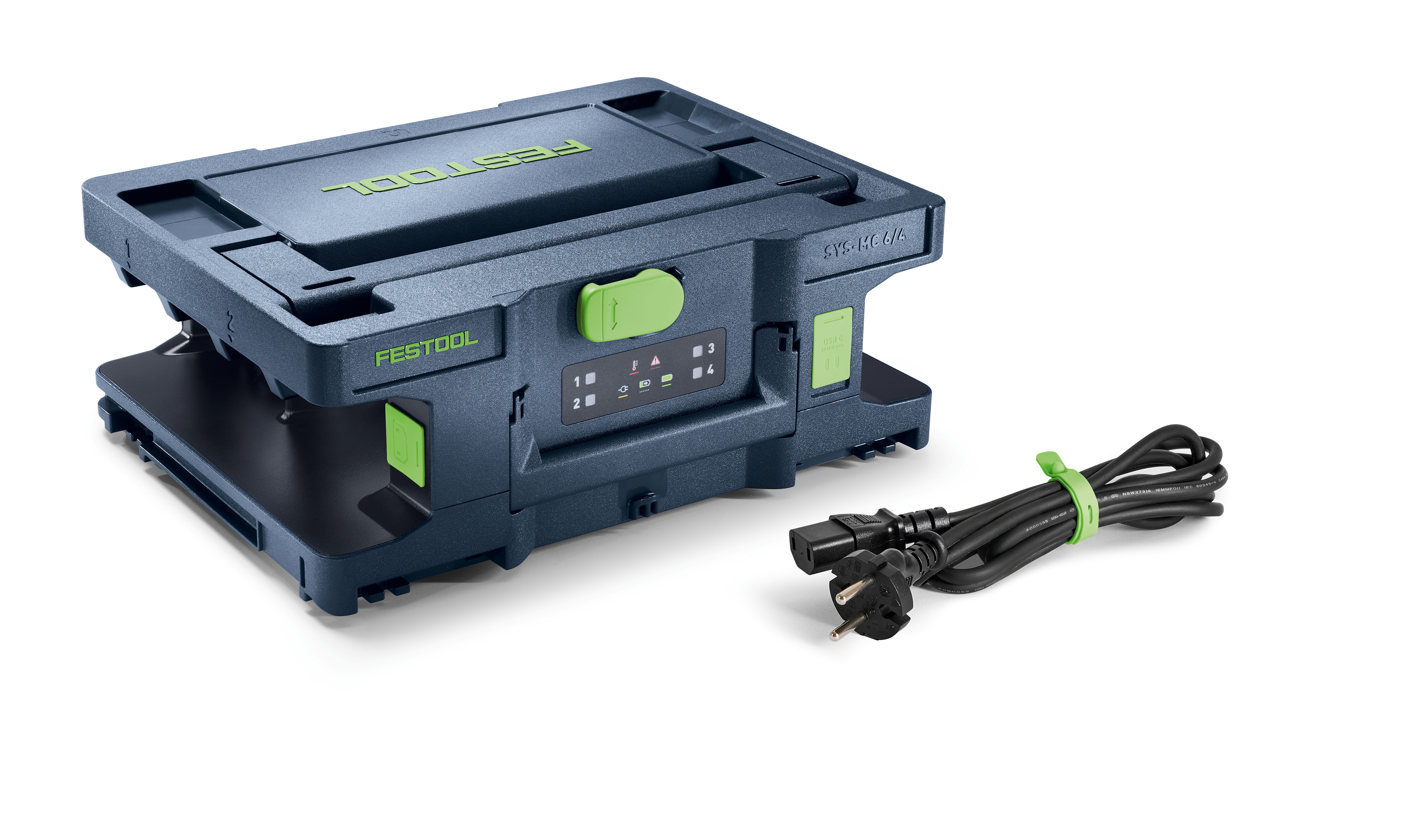Zubehör Festool Schnellladegerät SYS-MC 6/4