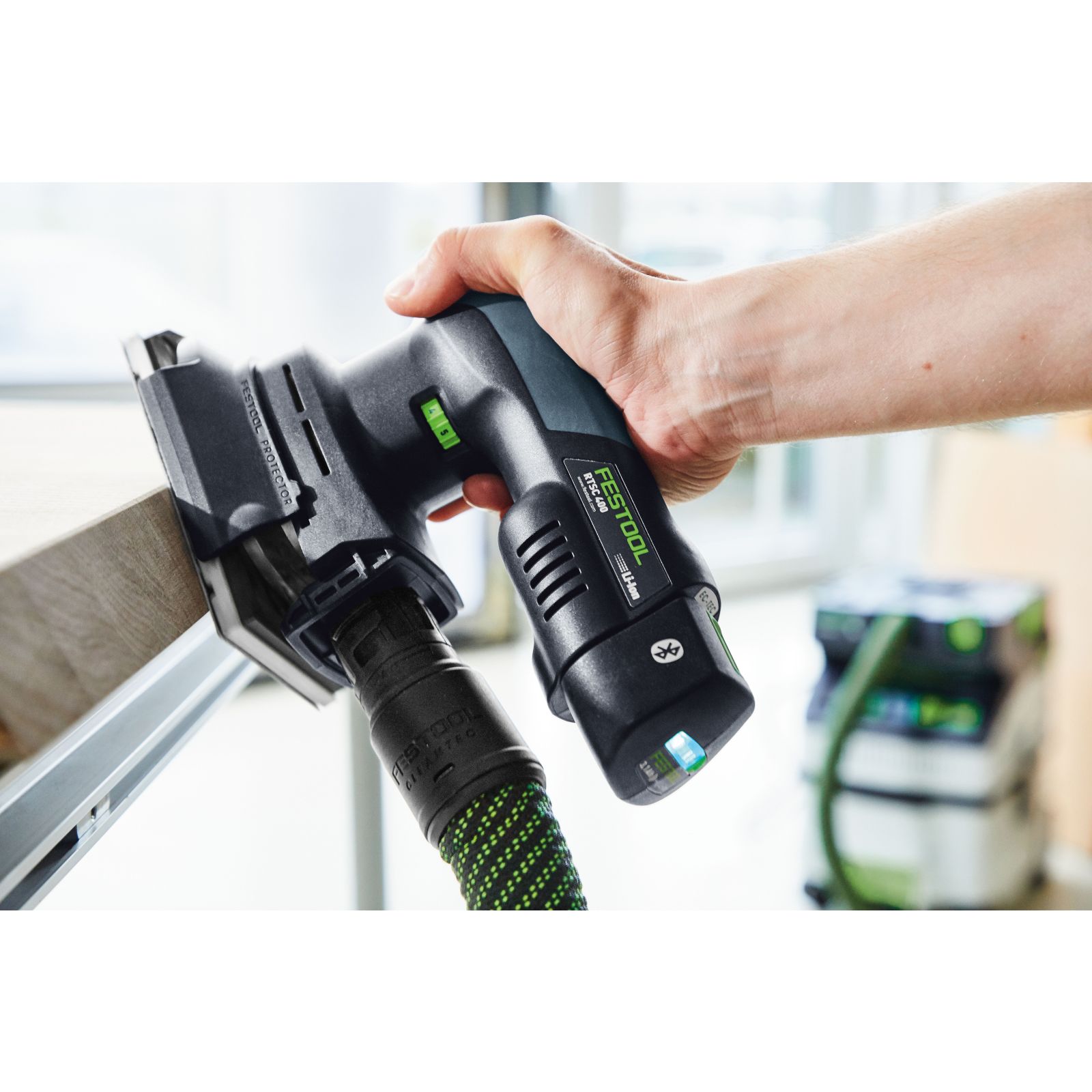 Festool Akku-Schleifmaschine RUTSCHER RTSC 400 3,0 I-Plus