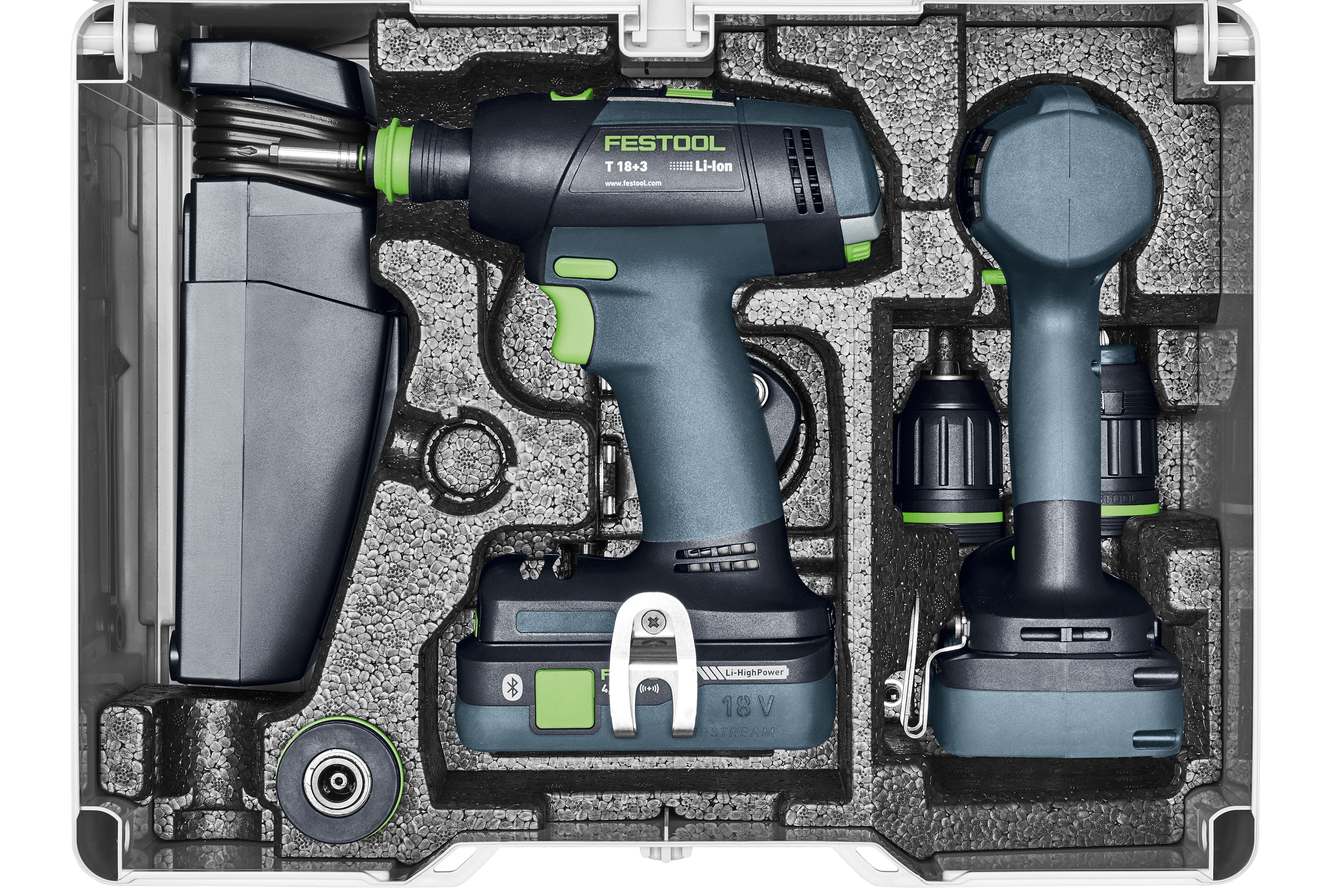 Festool Schrauber- und Bohrer-Set TID 18 HPC 4,0 I-Set T18