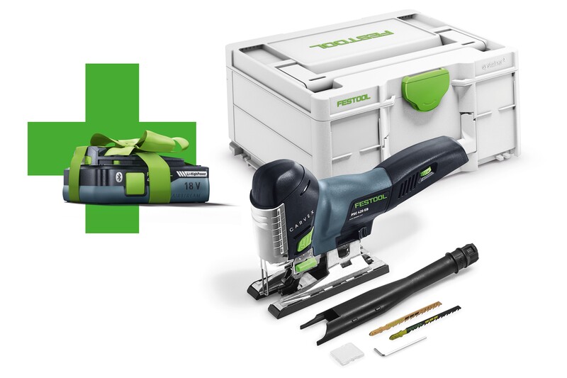Festool Akku-Pendelstichsäge CARVEX PSC 420 EB-Basic *AKTION Akku Gratis*
