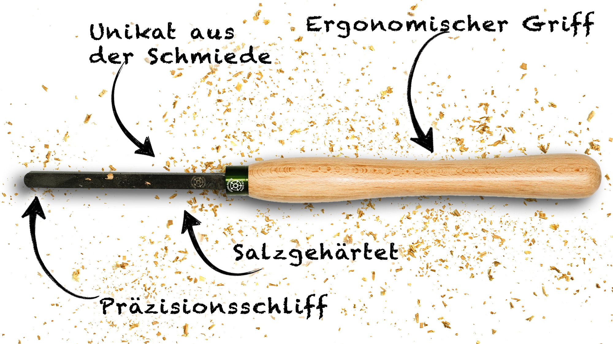 ovales Drechseleisen