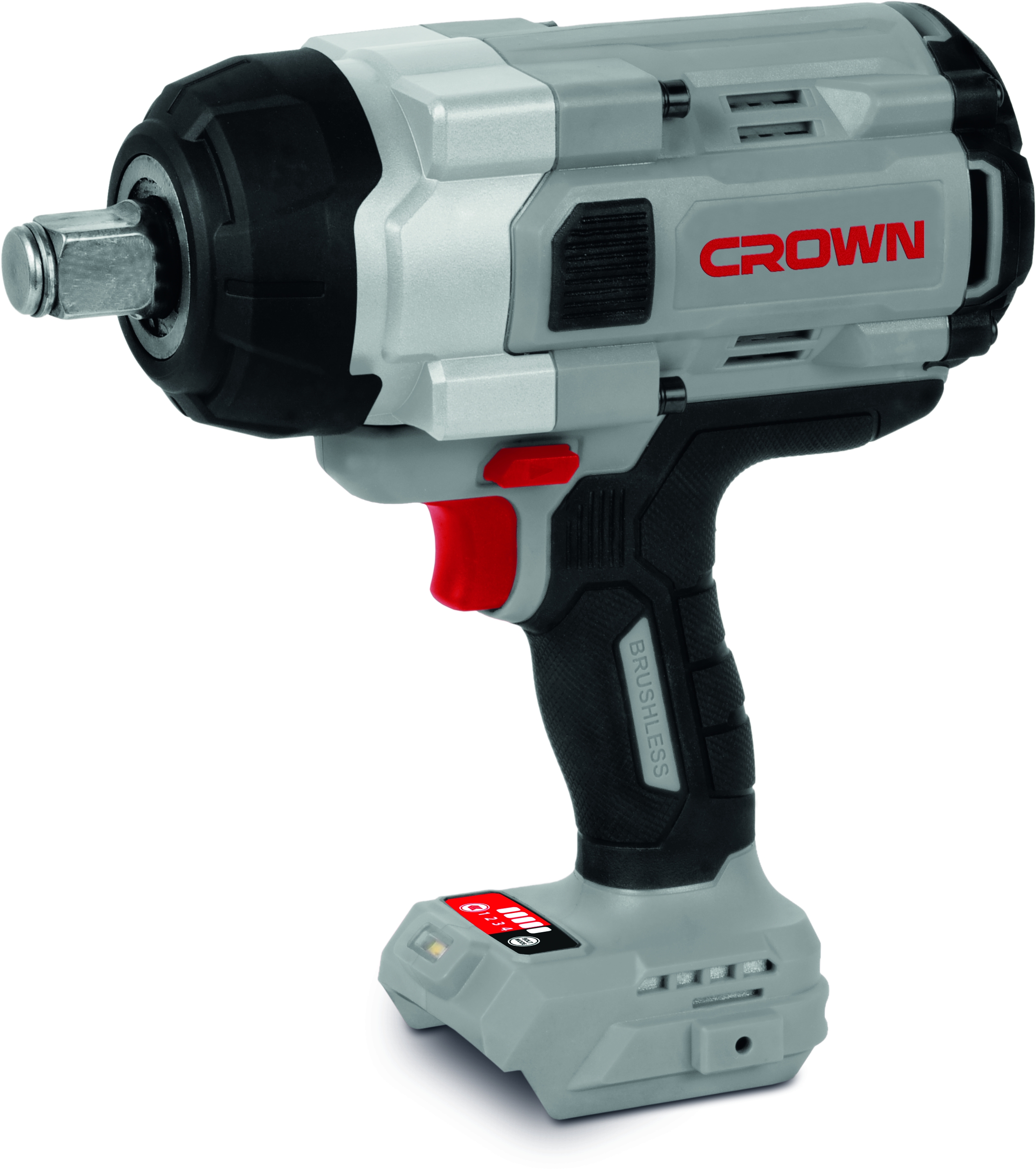 CROWN Akku Schlagschrauber 20 V 1500 Nm 3/4" Vierkantaufnahme