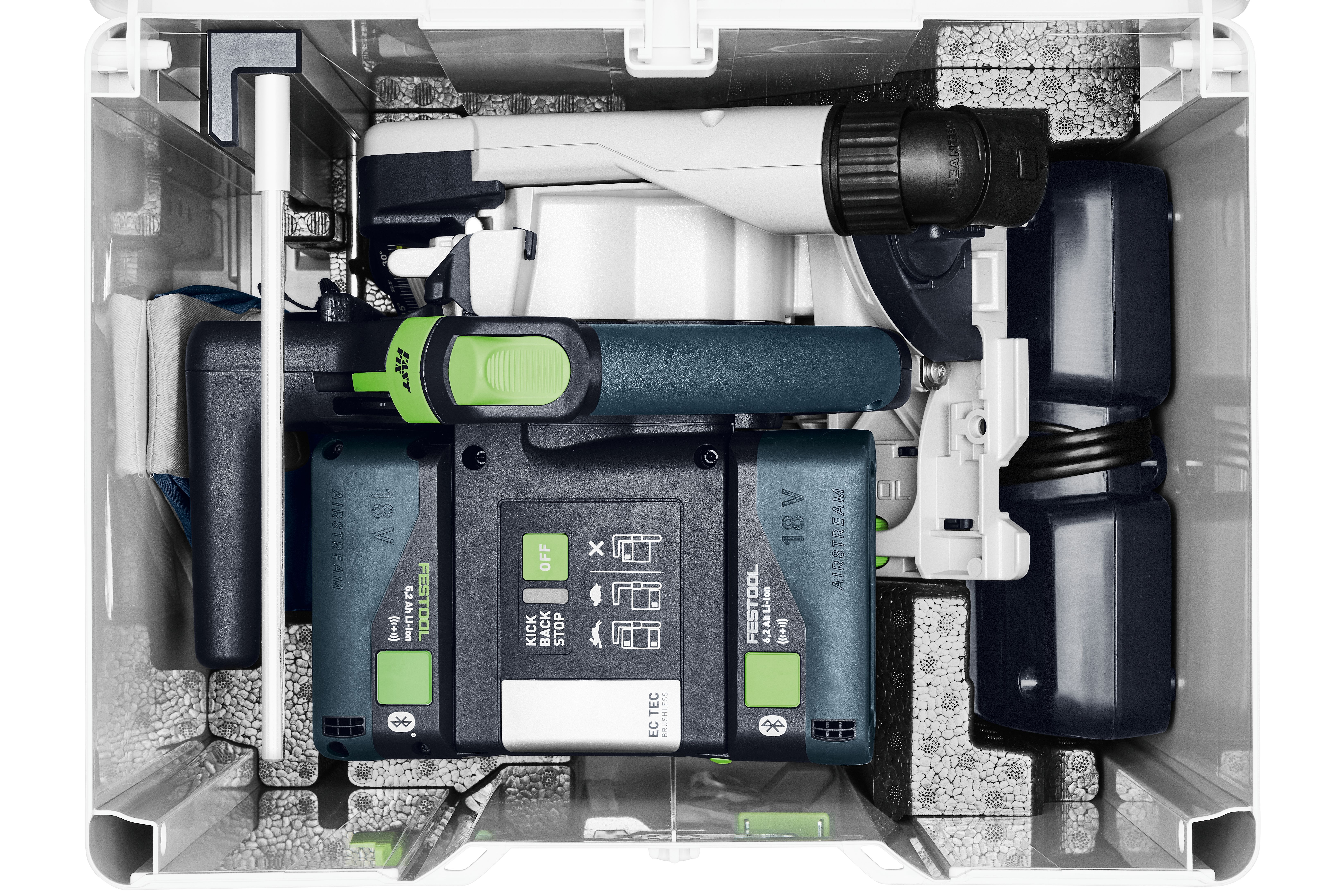 Festool Akku-Tauchsäge TSC 55 5,0 KEBI-Plus/XL + gratis Akkus