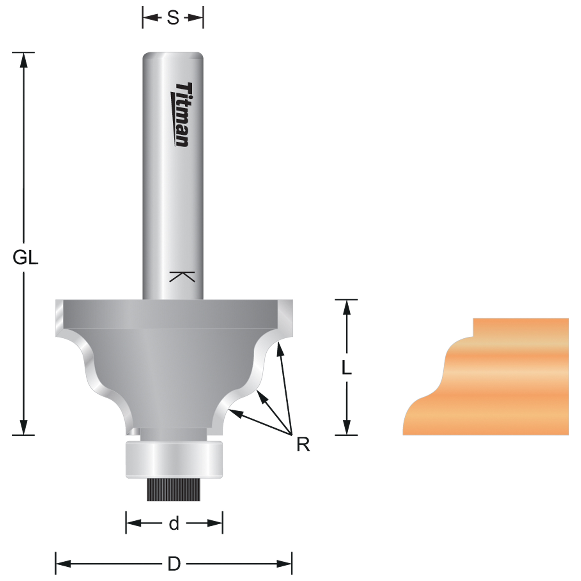 Profilfräser mit Anlauflager (6)
