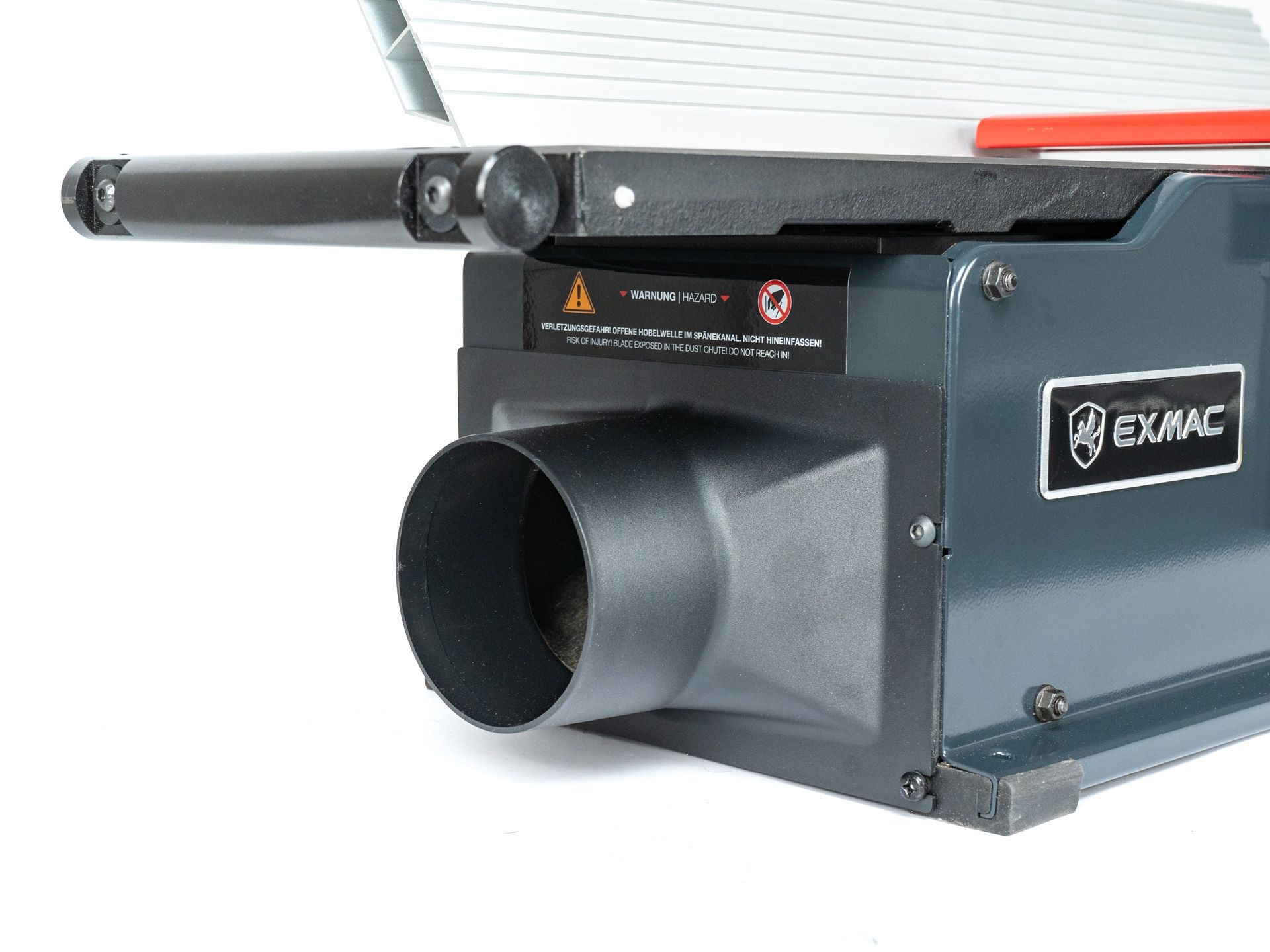EXMAC Abrichthobelmaschine 1200 W 203 mm mit HM Wendeplatten