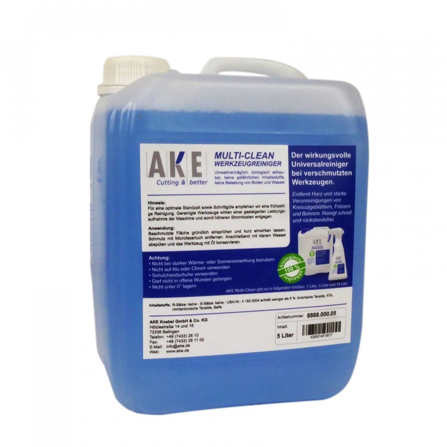 AKE Multi-Clean - Entharzer Werzeugreiniger 5L Kanister