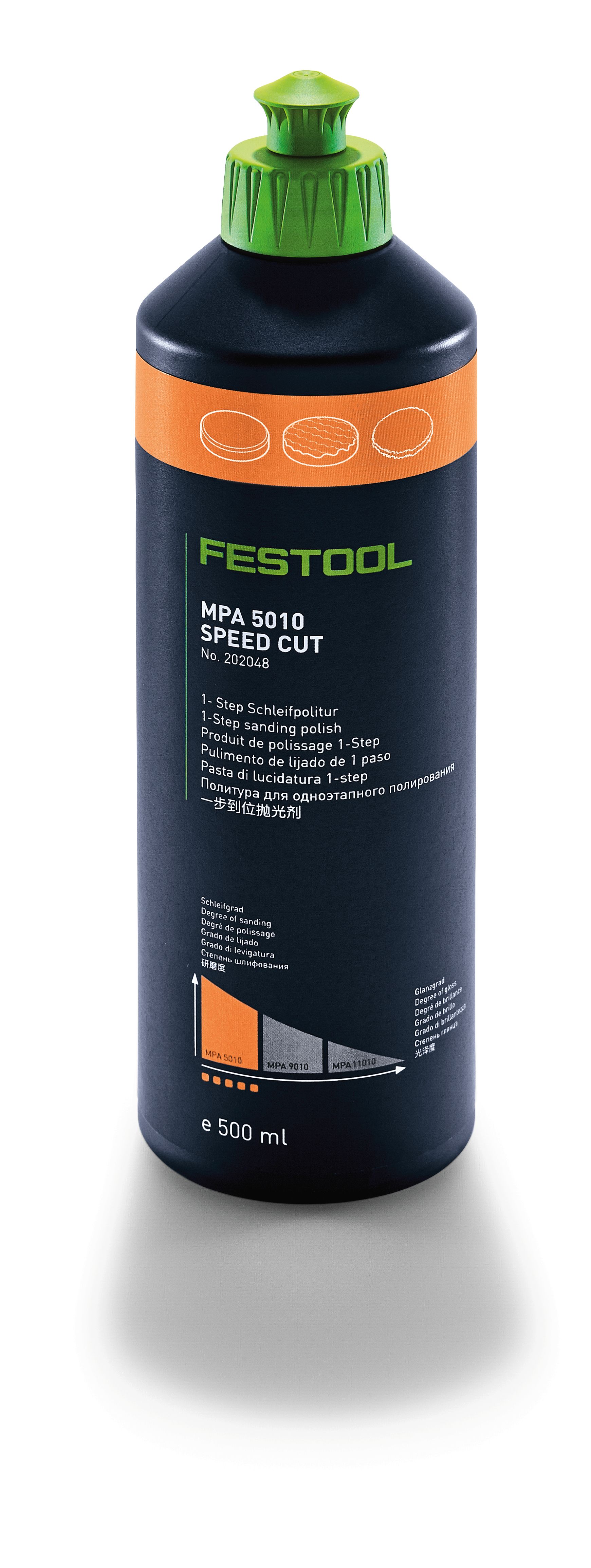 Zubehör Festool Poliermittel MPA 5010 OR/0,5L