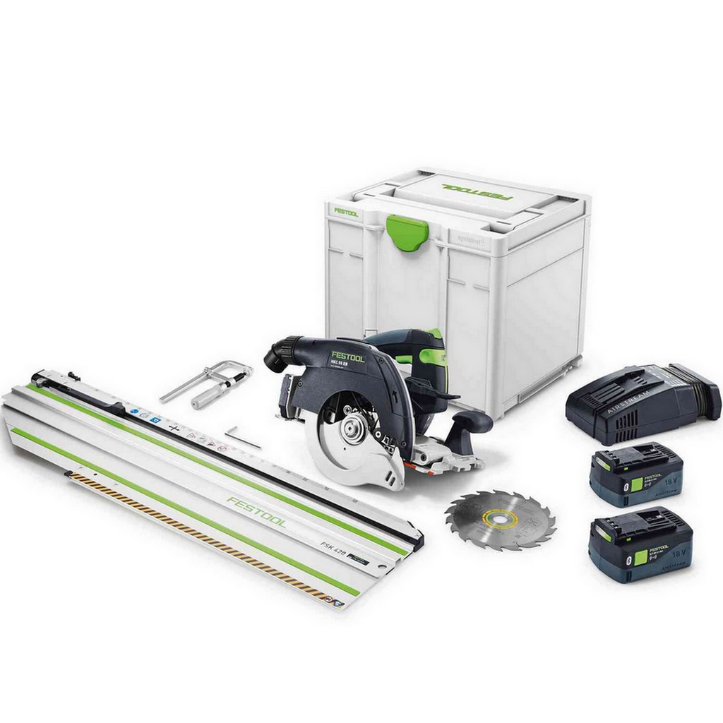 Festool Akku-Handkreissäge HKC 55 5,0 EBI Set FS