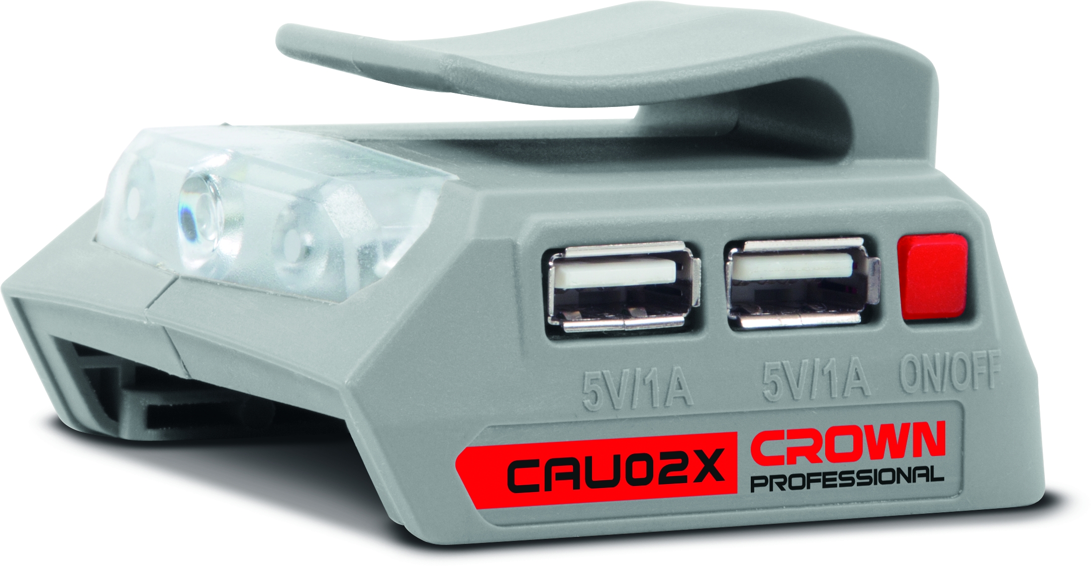 CROWN USB Ladegerät mit 2 USB (Typ A) Anschlüssen