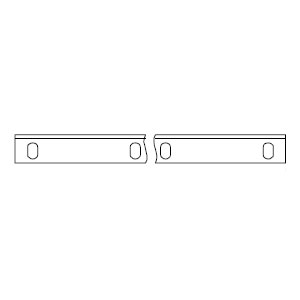 Hobelmesser Elektra 260x25x3 Typ: HG260, HC 260 neue Ausführung