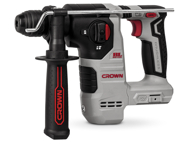 CROWN Akku Bohrhammer 20 V 1,4 J