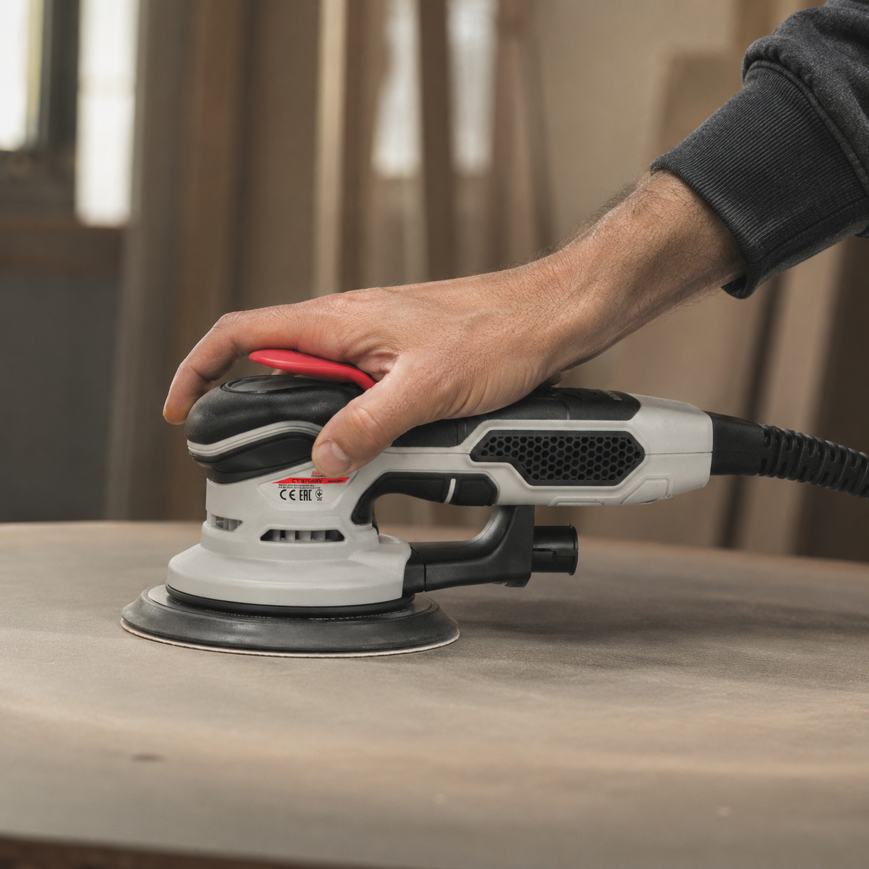 CROWN Exzenterschleifer 150mm  350W