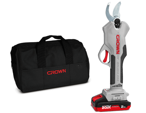 CROWN Akku Gartenschere 20 V 30 mm