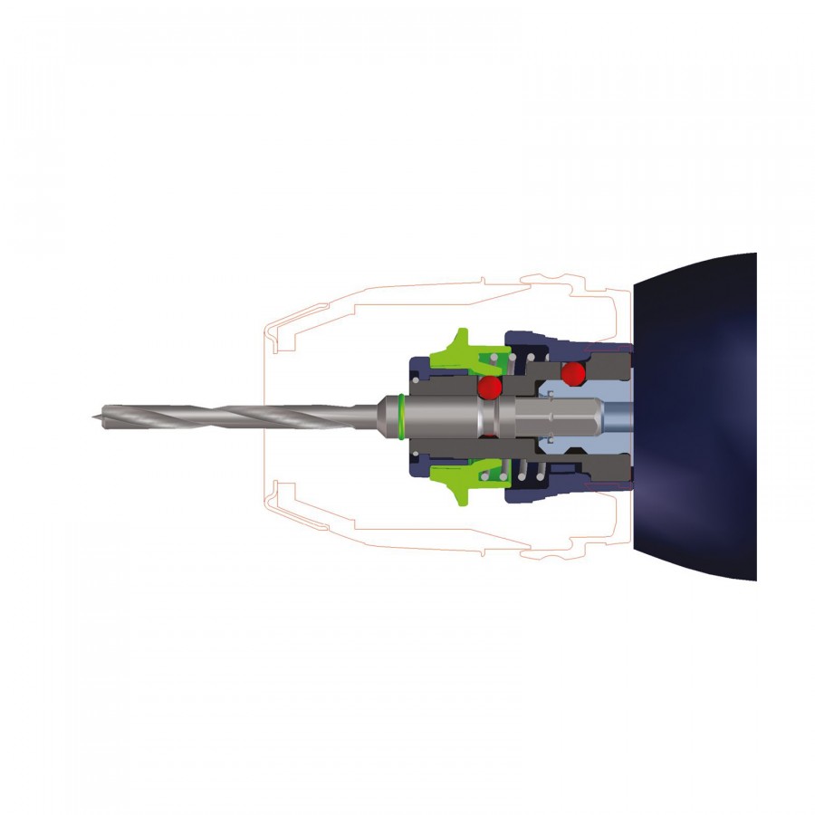 Zubehör Festool Werkzeugfutter WH-CE CENTROTEC