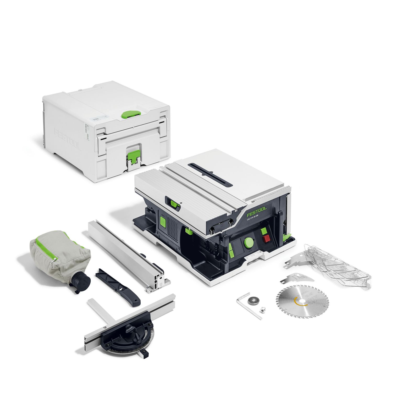 Festool Akku-Tischkreissäge CSC SYS 50 EBI-Basic