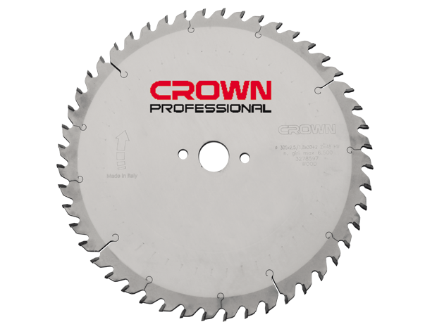 CROWN Kreissägeblatt 254x25,4 mm Holz