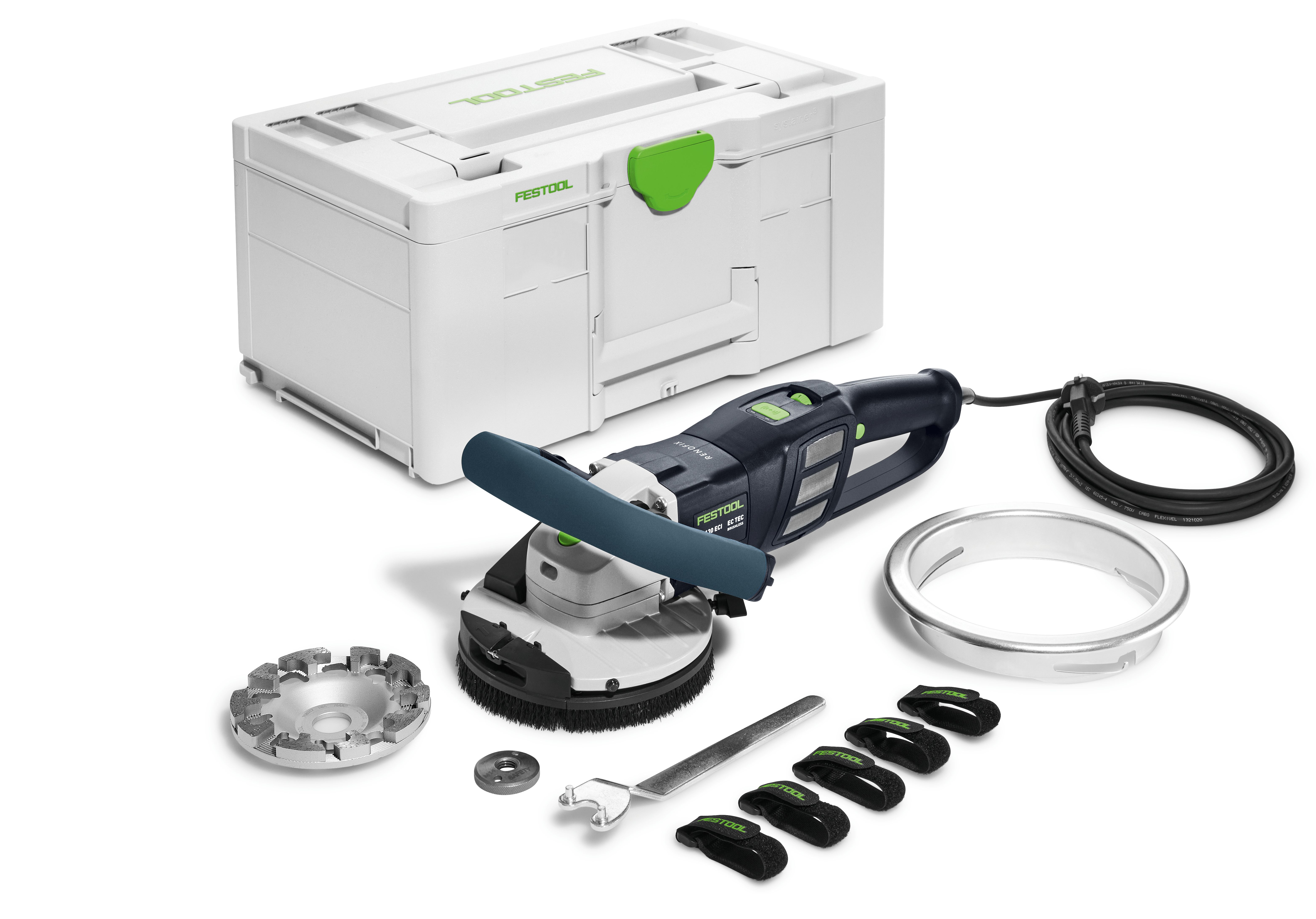 Festool Sanierungsschleifer RENOFIX RG 130 ECI-Set DIA HD