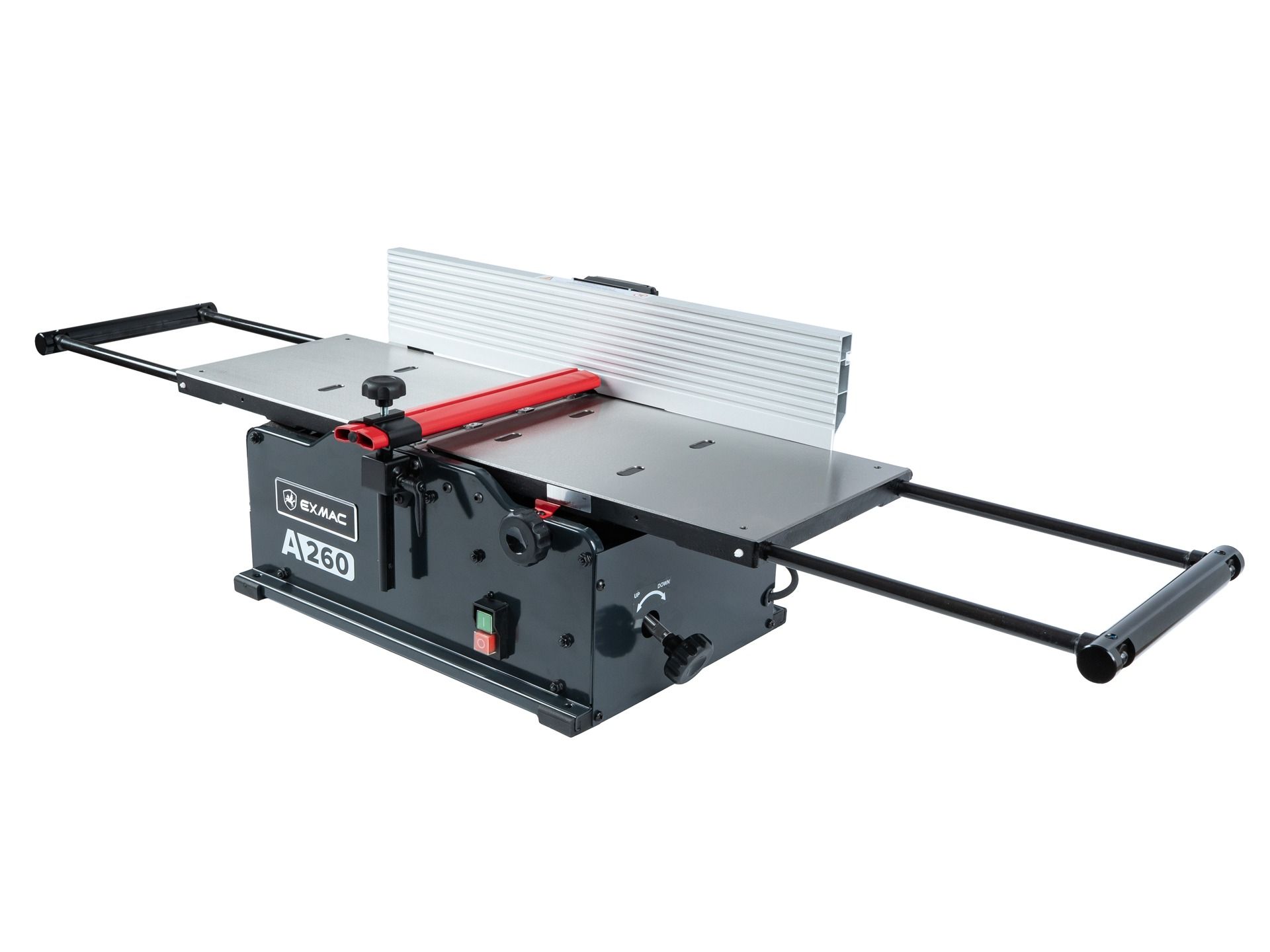 EXMAC Abrichthobelmaschine 1500 W 258 mm mit HM Wendeplatten