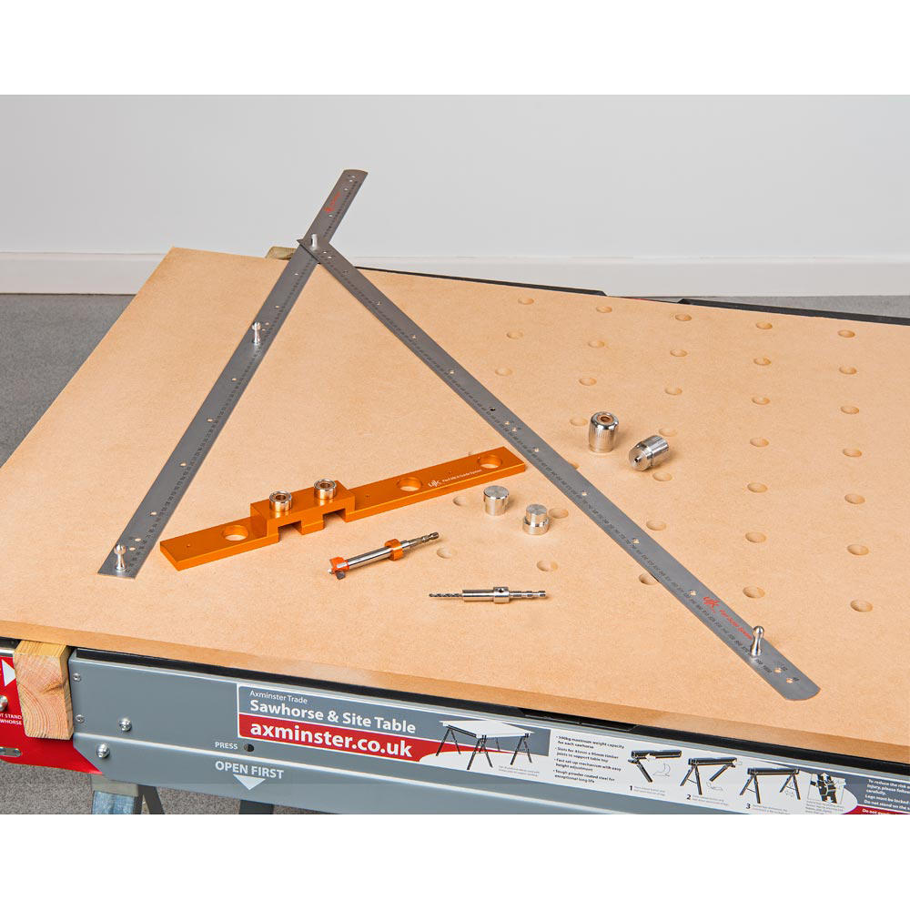 UJK Bohrsystem für Arbeitsplatten - Parf Guide System MKII