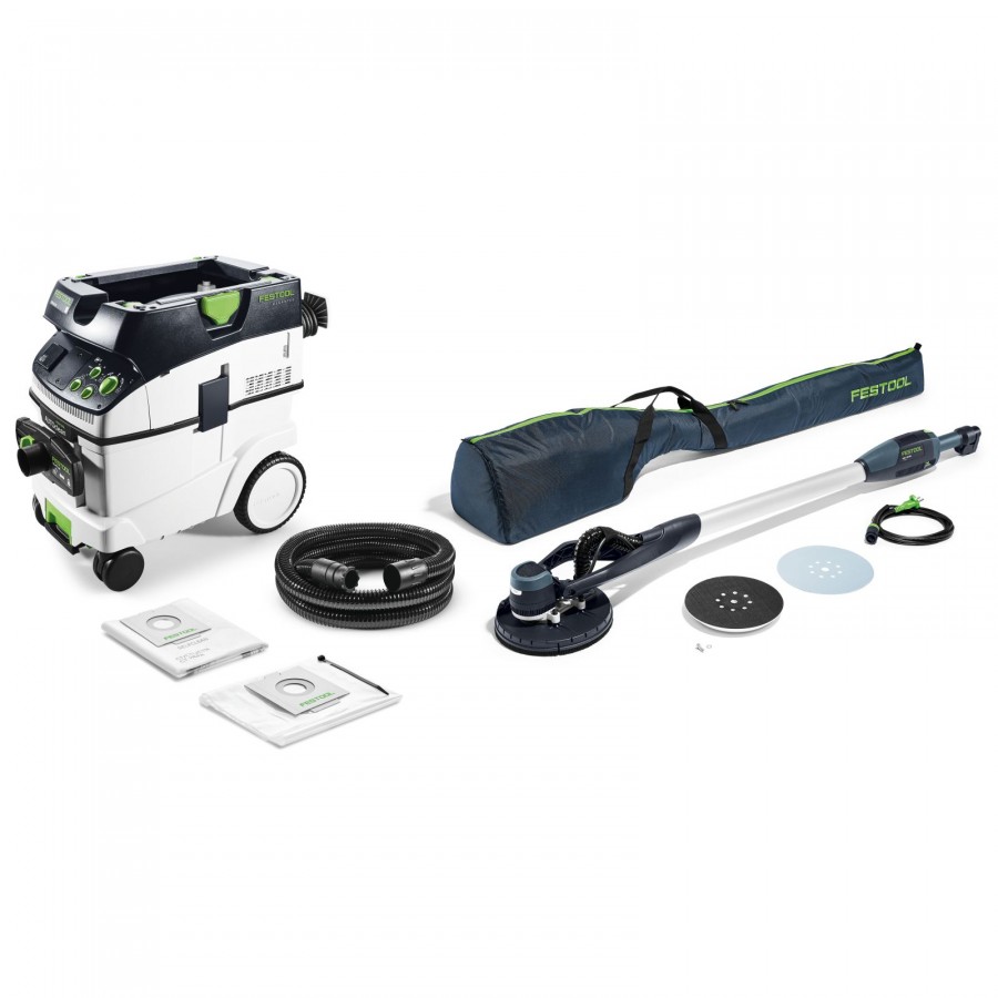 Festool Langhalsschleifer PLANEX easy LHS-E 225/CTM 36-Set