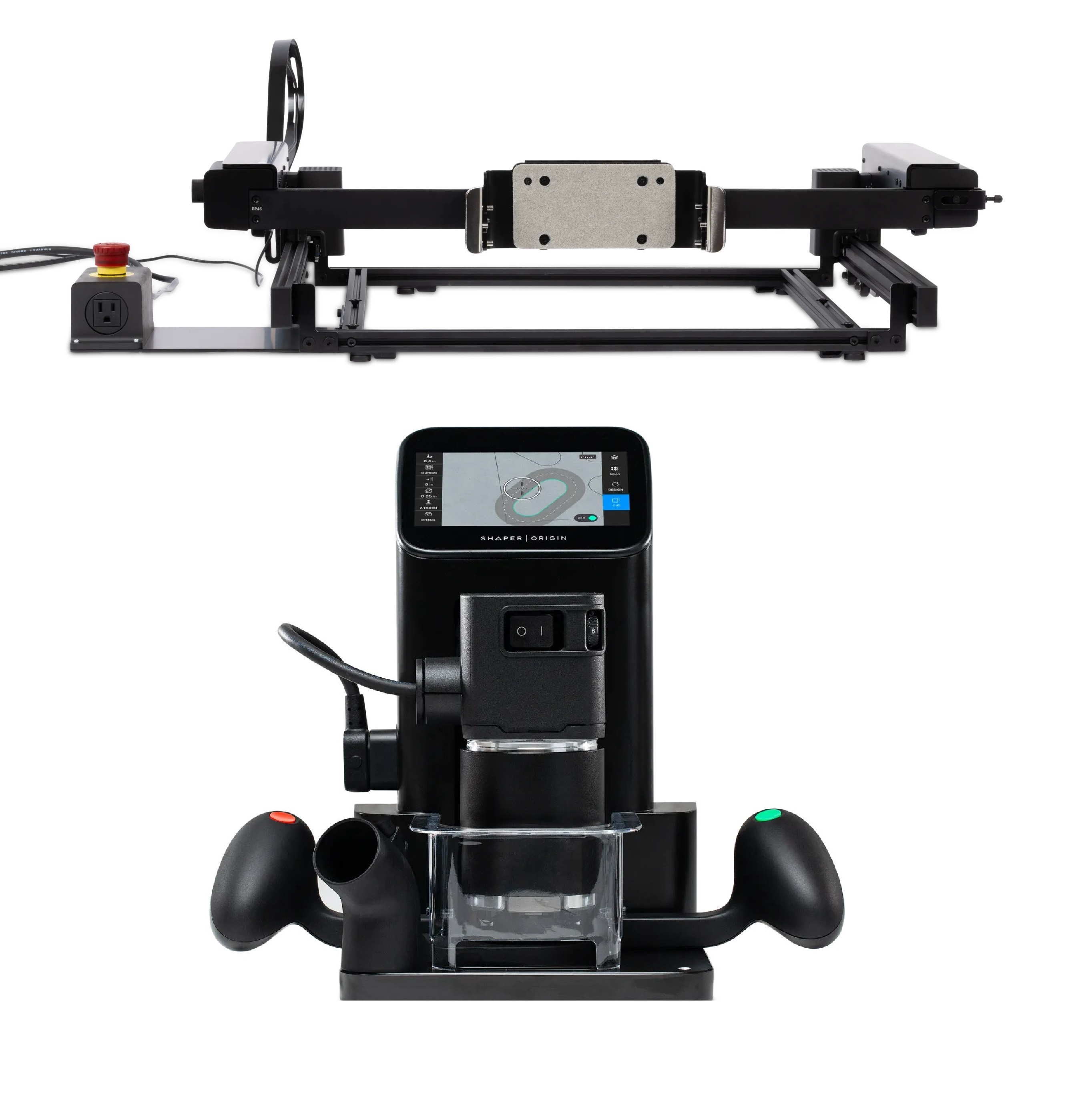 Shaper Origin handgeführte CNC Fräse + BenchPilot